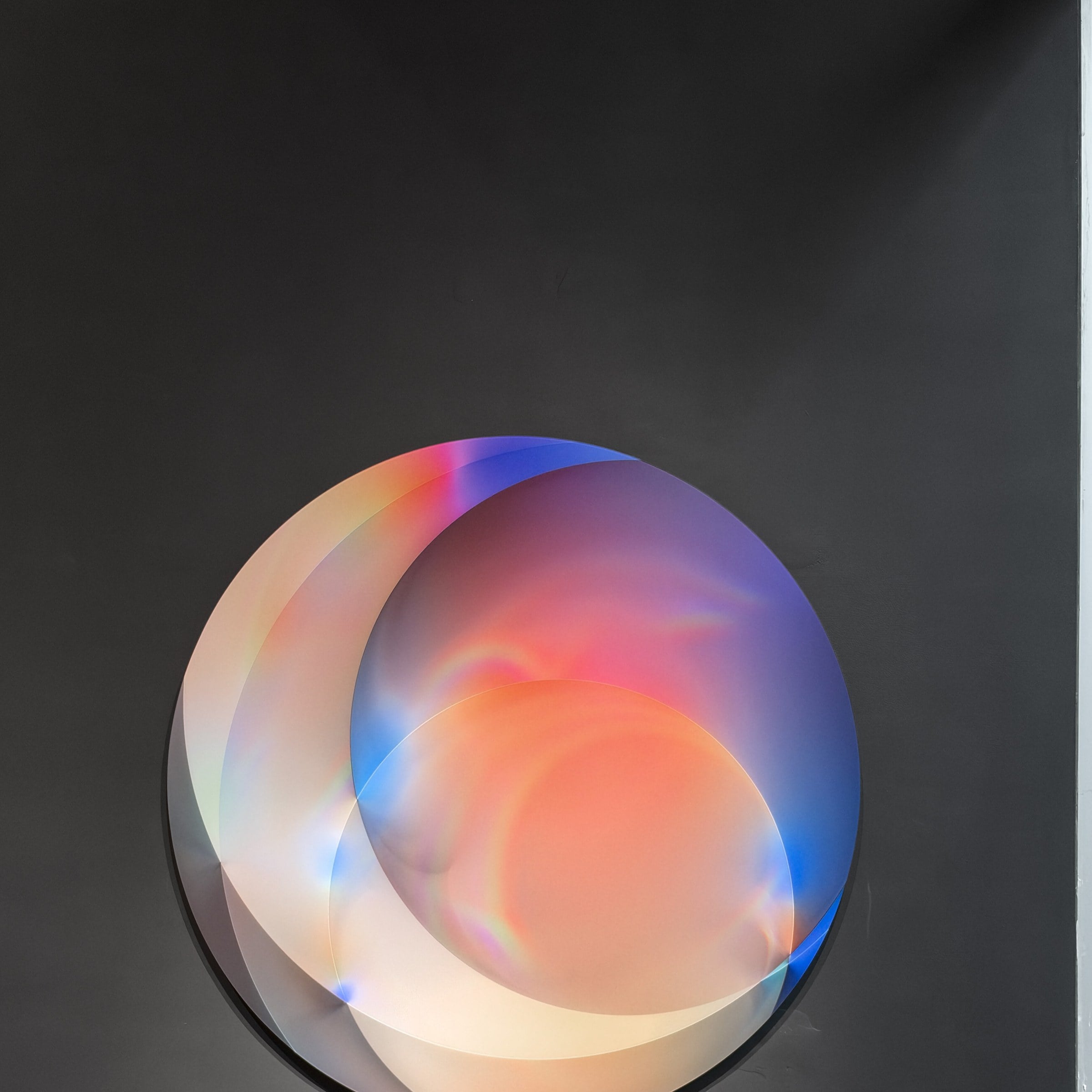 Dispersion Disk Study #9 (Circle) installed at Heft