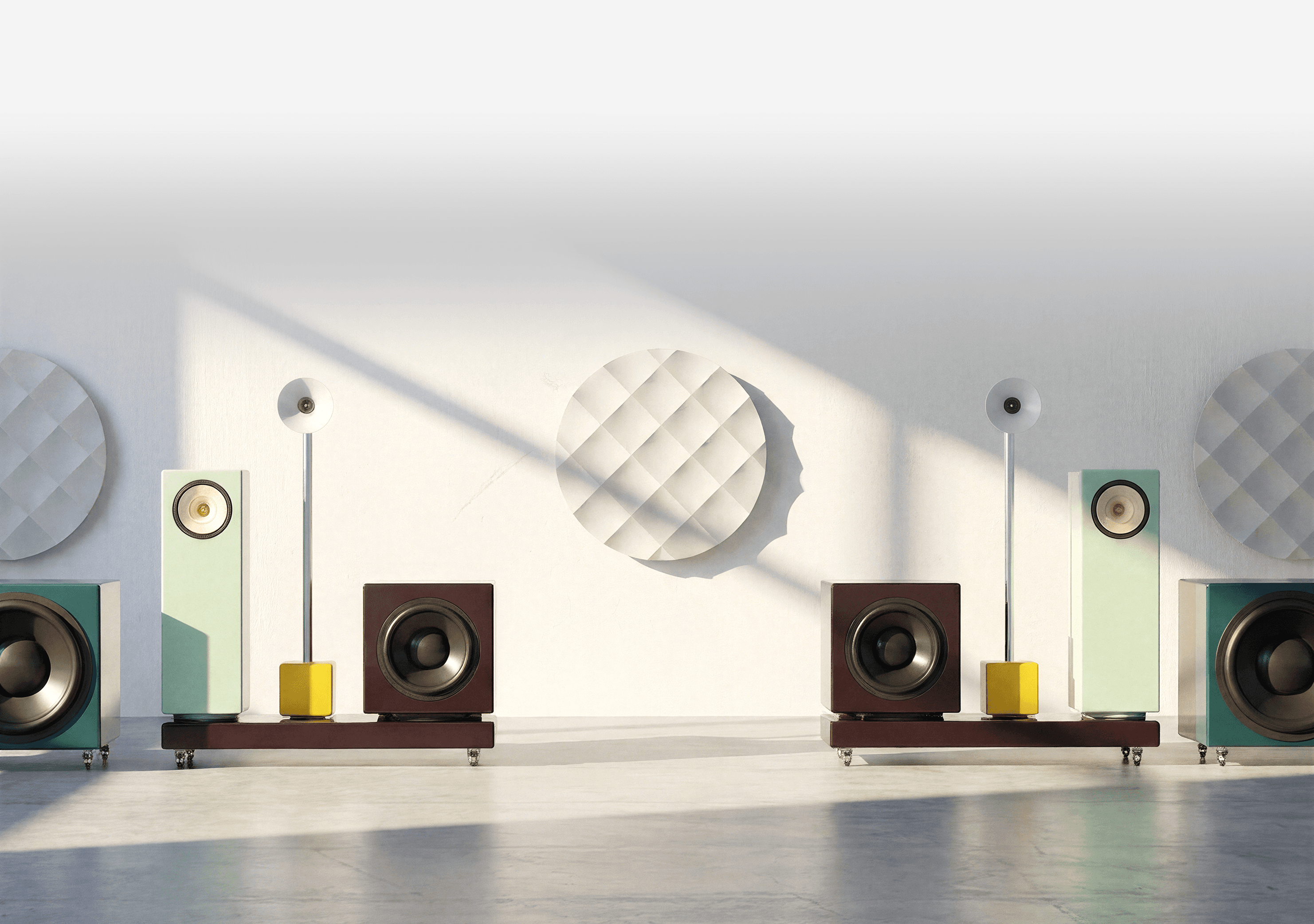 Volumes speaker system