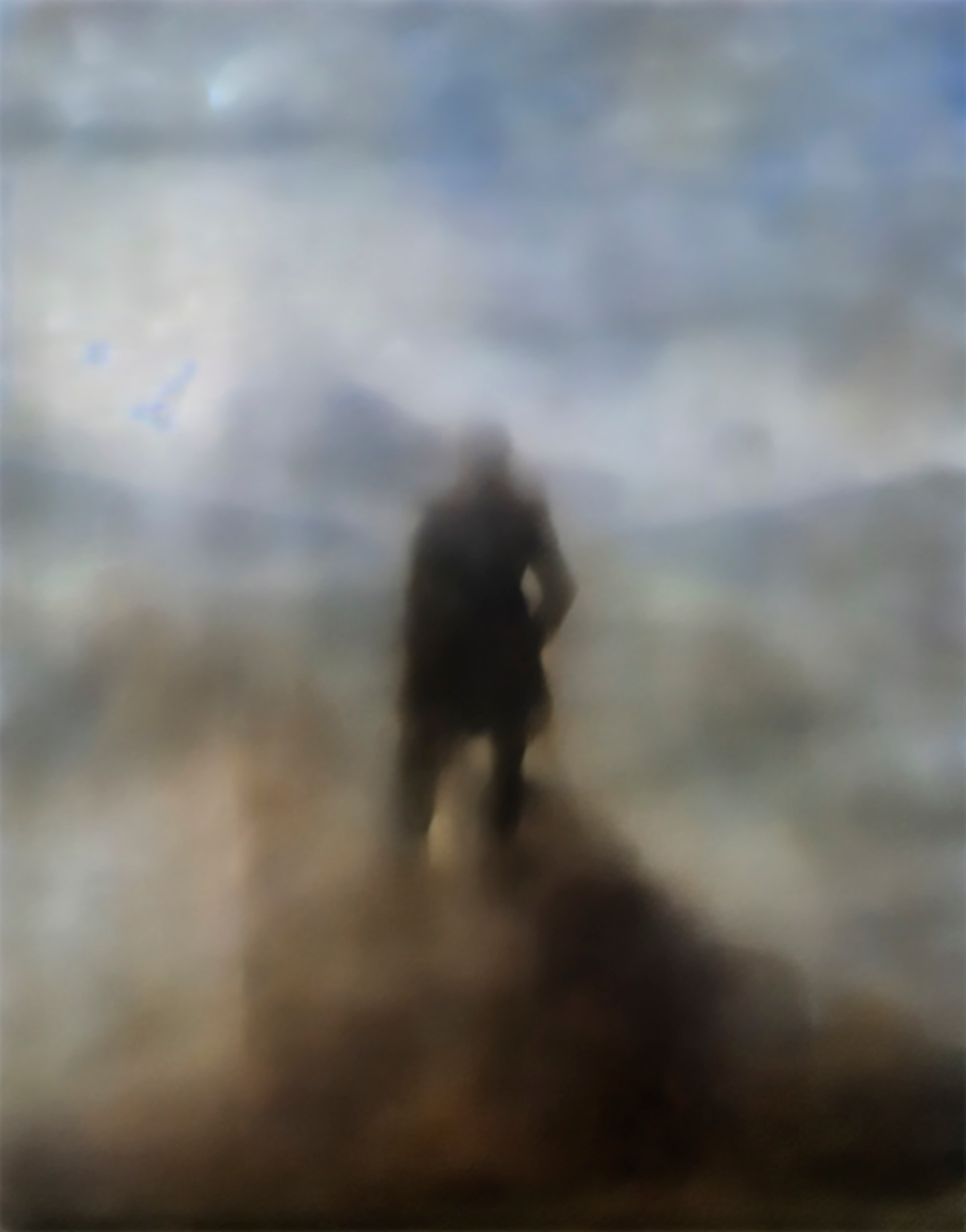 After Friedrich (The Wanderer Above the Sea of Fog) - SOLD