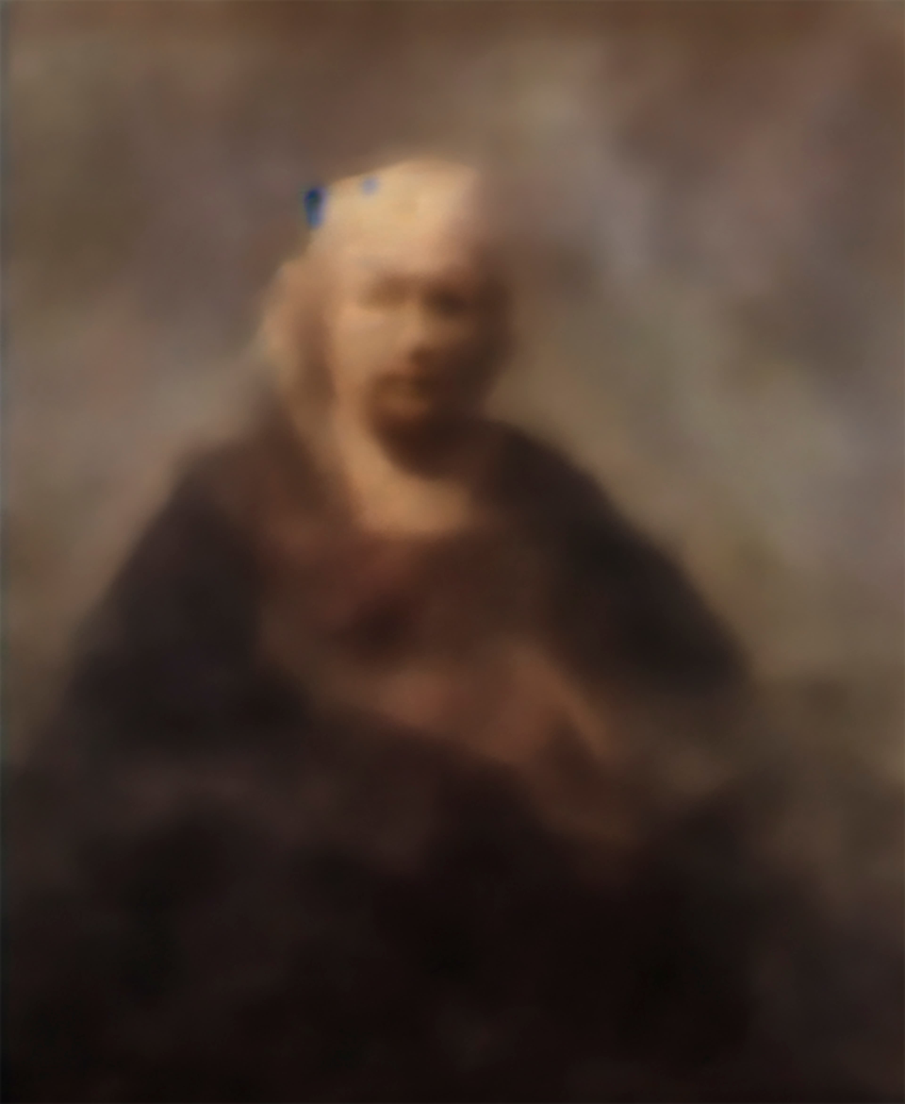 After Rembrandt (Self Portrait with Two Circles)