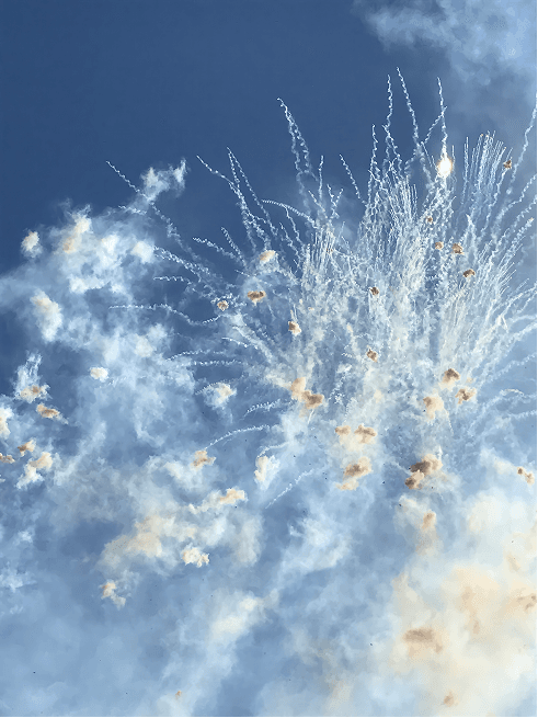 Fireworks in Daylight #1
